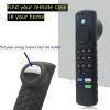 2pcs Remote Control Case For Amazon Fire TV Stick 2021 ALEXA 3rd Gen With Airtag Holder (Luminous Green) - Image 5
