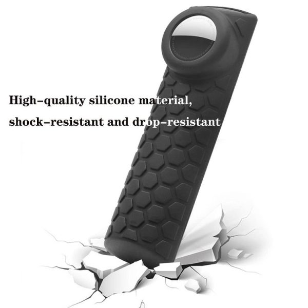 2pcs Remote Control Case For Amazon Fire TV Stick 2021 ALEXA 3rd Gen With Airtag Holder (Luminous Green) - Image 6