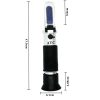 RF001BX With Plastic box Handheld Refractometer Fruit Sugar Meter Brix Tester 0-32 Measuring Range - Image 4