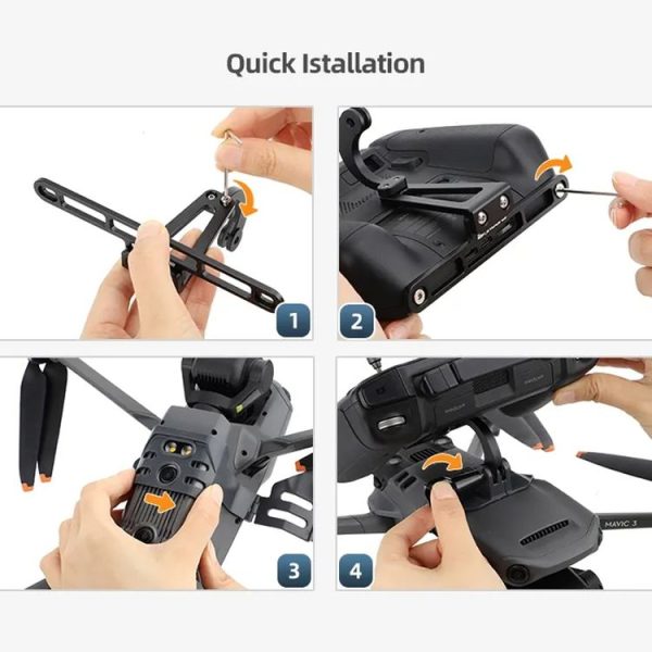 Sunnylife M3-GZ546 For DJI Mavic 3 / 3 Pro / 3 Classic Handheld Gimbal Photography Stabilizer Modification - Image 6