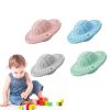 Baby UFO Teething Rattle Toy Comforting Puzzle Hand Rattle (Pink) - Image 2