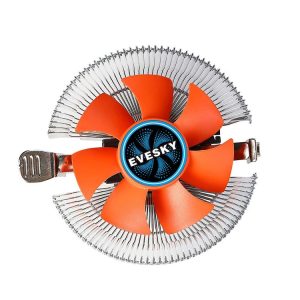 EVESKY Desktop Computer CPU Fan 1155 775 AMD Universal Mute Down Pressure CPU Radiator