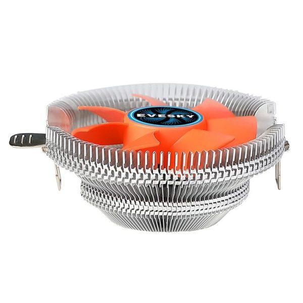 EVESKY Desktop Computer CPU Fan 1155 775 AMD Universal Mute Down Pressure CPU Radiator - Image 3