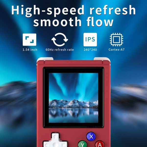 ANBERNIC RG Nano 1.54-Inch IPS Linux System Classic Pocket Retro Game Console 32G 3000 Games (Blue) - Image 7