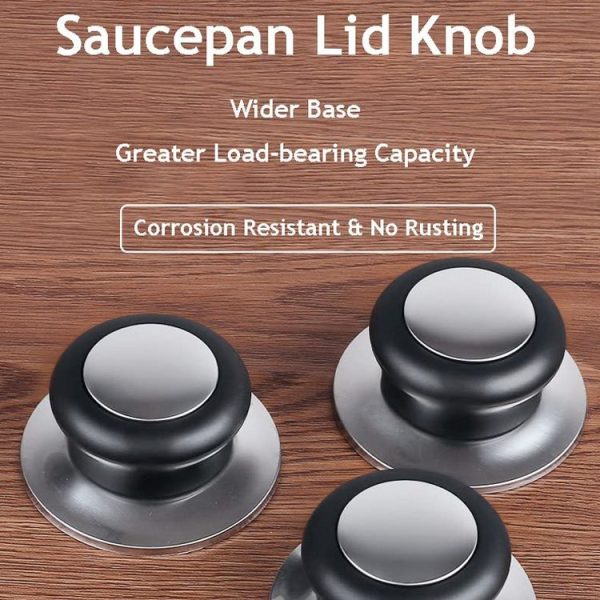Stainless Steel Lid Handle Plastic Top Bead - Image 7