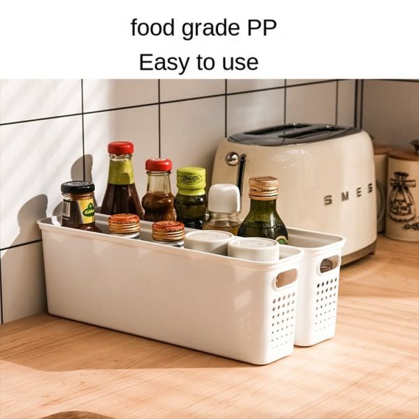 Desktop Storage Box Cosmetics Finishing Box, Style: Small Short Without Lid - Image 9