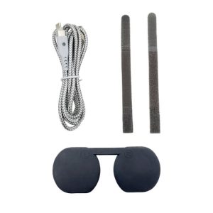 Iplay for PSVR2 TYPE-C Charging Cable + Glasses Cover + Cable Tie Set (HBP-509)