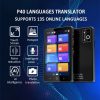 P40 Multi-country Smart Translator Simultaneous Interpretation Photo Offline Translation Recording to Translation (White) - Image 3