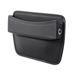 Car Gap Storage Box Seat Decoration Seat Filler Organizer (Black)