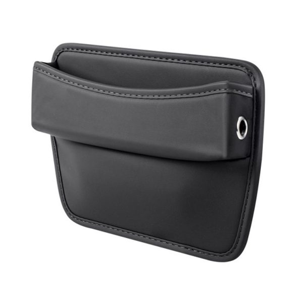 Car Gap Storage Box Seat Decoration Seat Filler Organizer (Black)