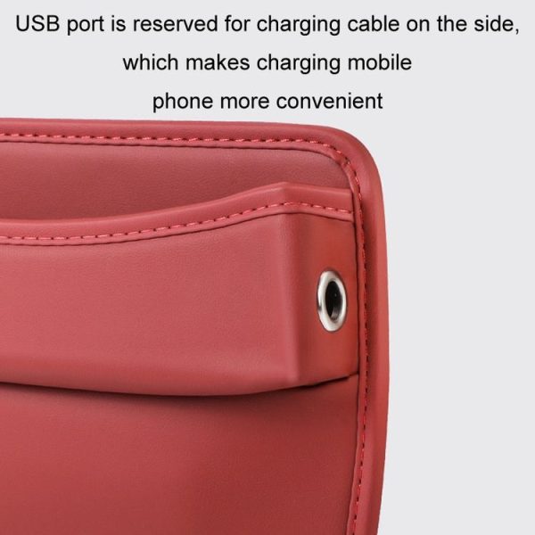 Car Gap Storage Box Seat Decoration Seat Filler Organizer (Black) - Image 3