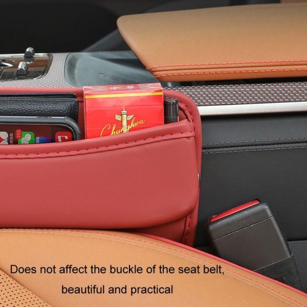 Car Gap Storage Box Seat Decoration Seat Filler Organizer (Black) - Image 5