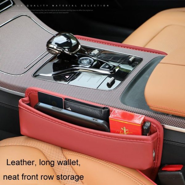 Car Gap Storage Box Seat Decoration Seat Filler Organizer (Black) - Image 6