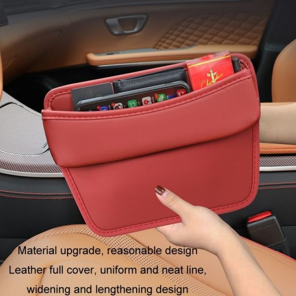 Car Gap Storage Box Seat Decoration Seat Filler Organizer (Black) - Image 7
