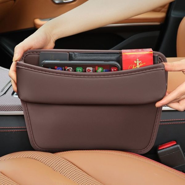 Car Gap Storage Box Seat Decoration Seat Filler Organizer (Black) - Image 8
