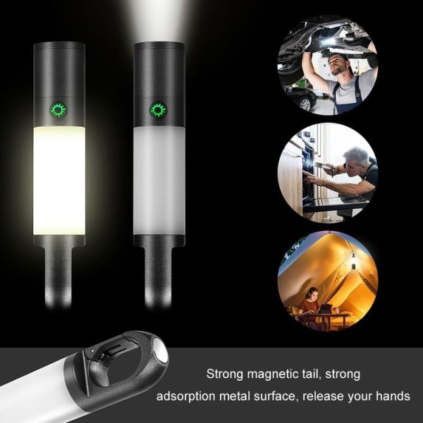 Outdoor Strong Laser Flashlight Telescopic Focus Warning Lighting (H20) - Image 7
