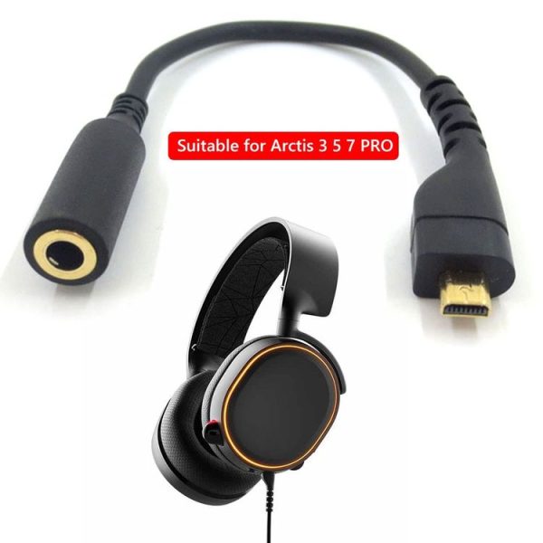 SteelSeries Arctis 3 5 7 Pro Headphone Sound Card Adapter Cable Audio Cable (A Style) - Image 4