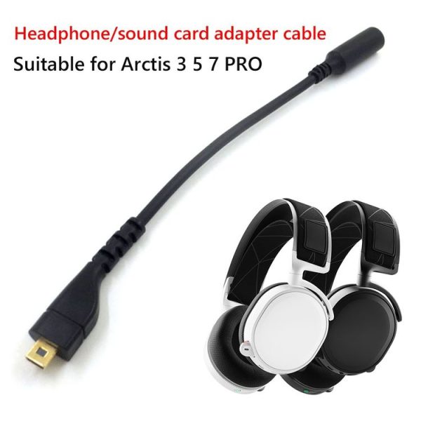SteelSeries Arctis 3 5 7 Pro Headphone Sound Card Adapter Cable Audio Cable (A Style) - Image 5