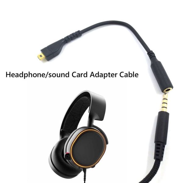 SteelSeries Arctis 3 5 7 Pro Headphone Sound Card Adapter Cable Audio Cable (A Style) - Image 6