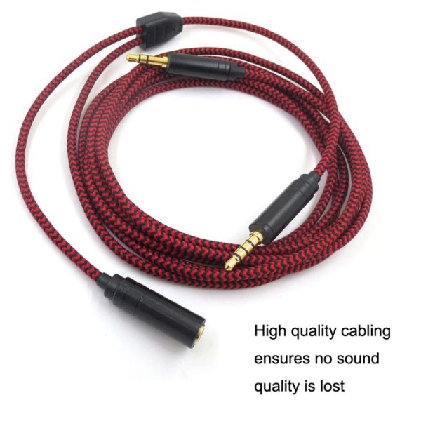 3.5mm Voice Party Live Recording Audio Cable Mobile Game Projection Computer Chat Link Cable (Black) - Image 5