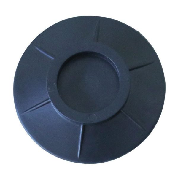 4pcs Universal Washing Machine Non-slip Mat Mute Anti-moving Fixed Base Shock-absorbing Pad (Black) - Image 2