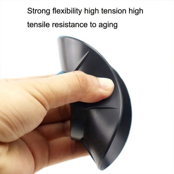 4pcs Universal Washing Machine Non-slip Mat Mute Anti-moving Fixed Base Shock-absorbing Pad (Black) - Image 4