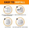 TP Link Deco Mesh X20 / X50 / X55 / X60 / Wifi 6-Way Router Bracket (White) - Image 6