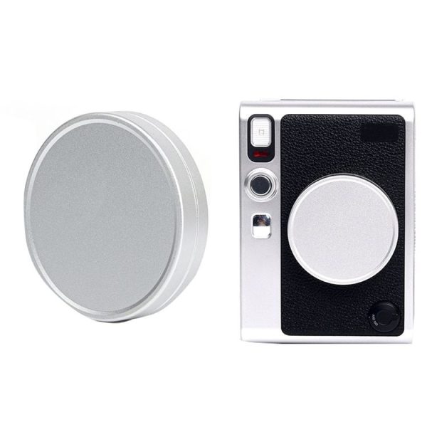 FUJIFILM Instax Mini EVO Camera Lens Cap Aluminum Alloy Protective Cover (Silver)