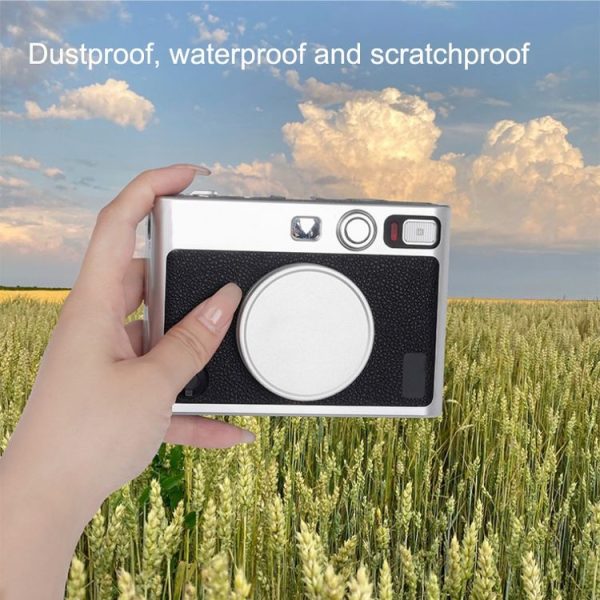 FUJIFILM Instax Mini EVO Camera Lens Cap Aluminum Alloy Protective Cover (Silver) - Image 6
