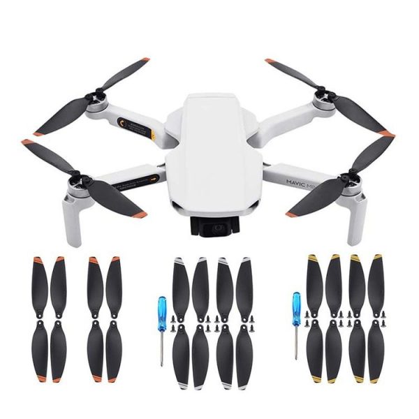 DJI Mavic Mini 4726F Wing Propeller Blade Drone Accessories, Spec: 2pairs Orange Edge - Image 2