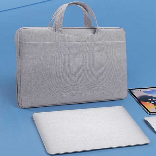 BUBM Large-capacity Wear-resistant and Shock-absorbing Laptop Storage Bag, Size: 14 inch (Grey) - Image 2