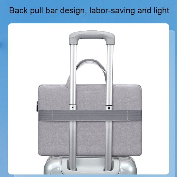 BUBM Large-capacity Wear-resistant and Shock-absorbing Laptop Storage Bag, Size: 14 inch (Grey) - Image 5