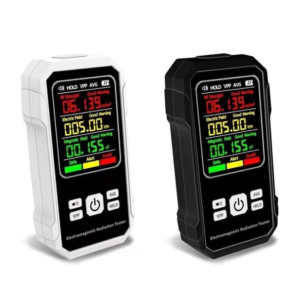 Electromagnetic Radiation Detector High Frequency Radiation Detector (White) - Image 2