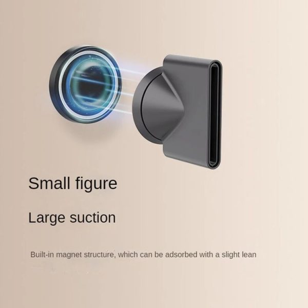Dyson Hair Dryer No-punch Bathroom Wall Mounted Magnetic Blower Holder Nozzle Storage Hanger - Image 6
