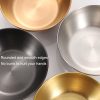 4pcs / set Stainless Steel Circular Dipped Dishes Seasoning Gastric Dish, Color: Stainless Steel Color - Image 4