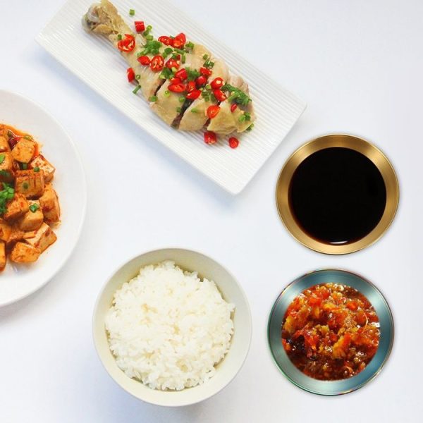4pcs / set Stainless Steel Circular Dipped Dishes Seasoning Gastric Dish, Color: Stainless Steel Color - Image 8