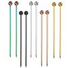 304 Stainless Steel Fruit Needle Dim Sum Decorative Small Sticks, Color: Silver - Image 2