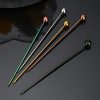 304 Stainless Steel Fruit Needle Dim Sum Decorative Small Sticks, Color: Silver - Image 5
