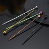 304 Stainless Steel Fruit Needle Dim Sum Decorative Small Sticks, Color: Silver - Image 6