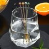 304 Stainless Steel Fruit Needle Dim Sum Decorative Small Sticks, Color: Silver - Image 7