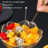 304 Stainless Steel Fruit Needle Dim Sum Decorative Small Sticks, Color: Silver - Image 8