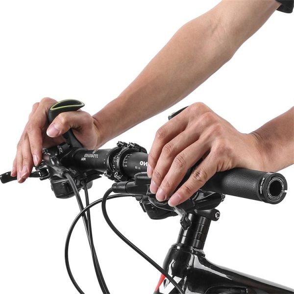 WEST BIKING Bike Cow Horns Fluorescent Deputy Handle Riding Equipment (Black) - Image 13
