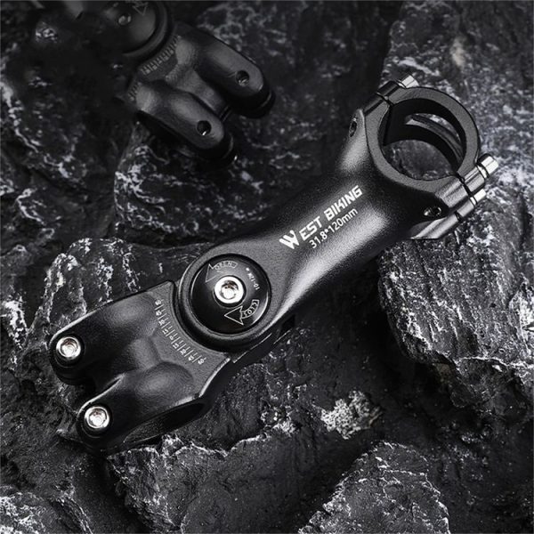 WEST BIKING Mountain Bike Adjustable Handlebar Angle Riser Handlebar Lift Accessories 25.4x100mm - Image 9