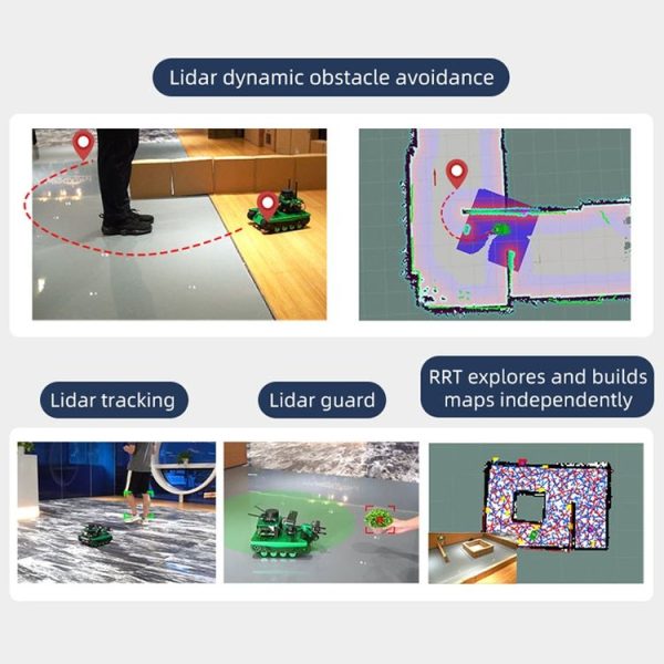 Yahboom Lidar ROS2 Robot SLAM Mapping Navigation Ranging TOF (MS200) - Image 14