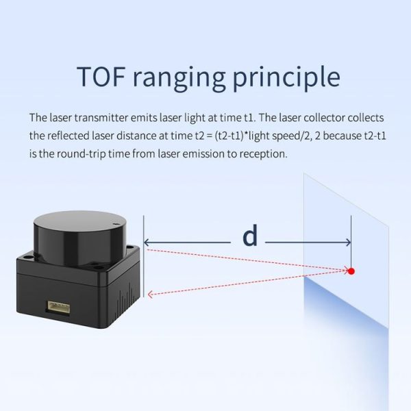 Yahboom Lidar ROS2 Robot SLAM Mapping Navigation Ranging TOF (MS200) - Image 15