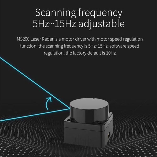 Yahboom Lidar ROS2 Robot SLAM Mapping Navigation Ranging TOF (MS200) - Image 18