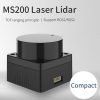 Yahboom Lidar ROS2 Robot SLAM Mapping Navigation Ranging TOF (MS200) - Image 2