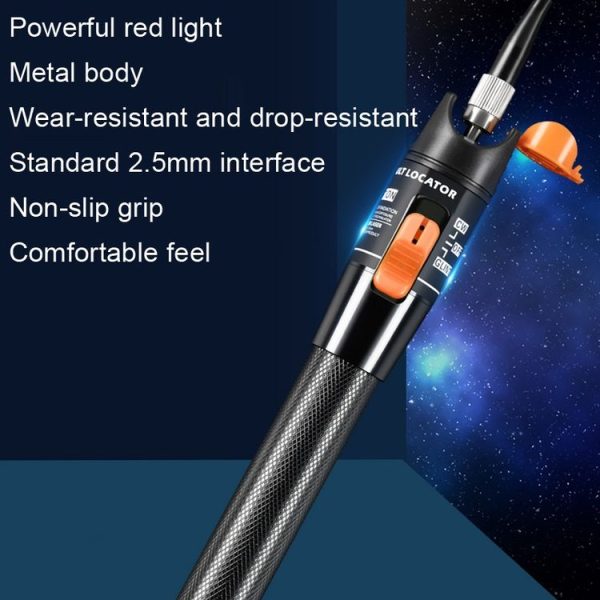 5MW Fiber Red Light Test Pen Red Light Sources Through Optical Pen Optical Fiber Detection - Image 4