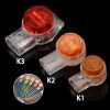 K1 100pcs / Pack Network Cable Telephone Line Connector Moisture-Proof Waterproof Wiring Terminals - Image 2