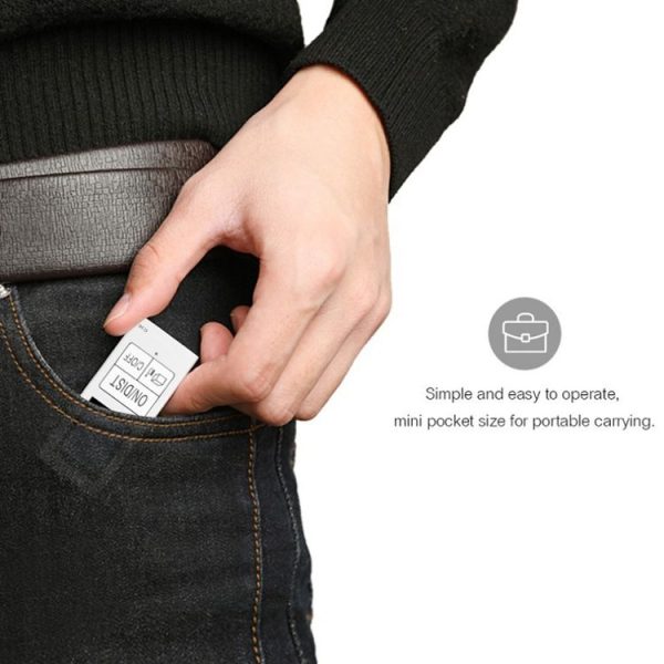 30m Mini Handheld Rechargeable Infrared Electronic Range Finder (White) - Image 11